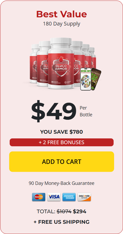 gluco peace buy now 6 bottles